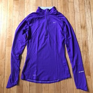 Nike Dri Fit Pullover w/Zipper