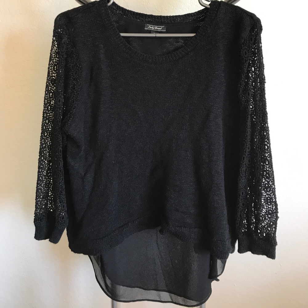 Lucky Brand Sweater with Lining - Picture 1 of 3