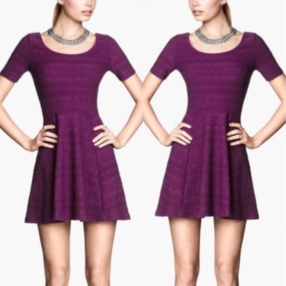 H&M Jersey Fit & Flare Dress by Divided
