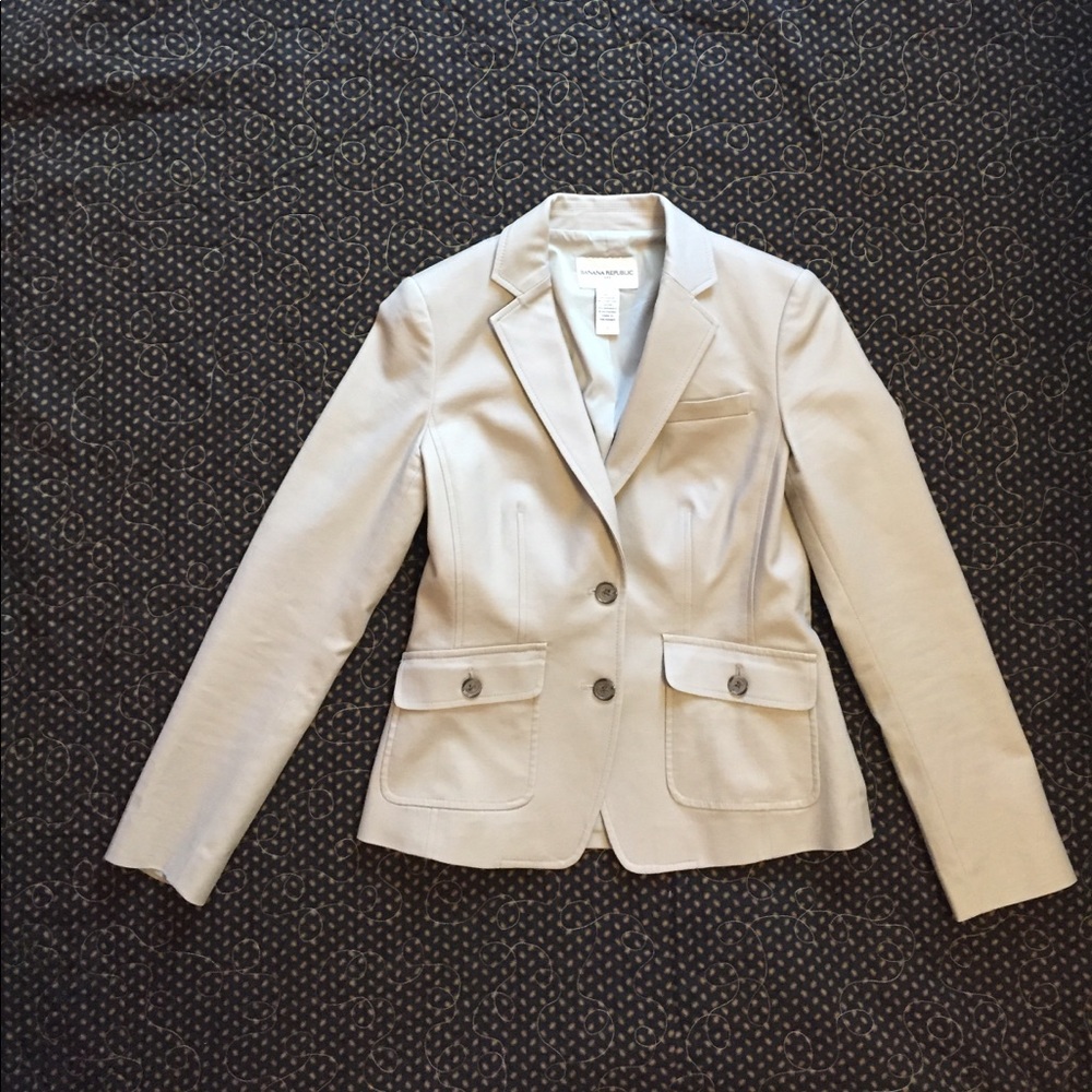 Banana Republic Tan Blazer