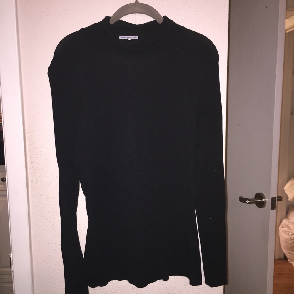 James Perse black turtleneck