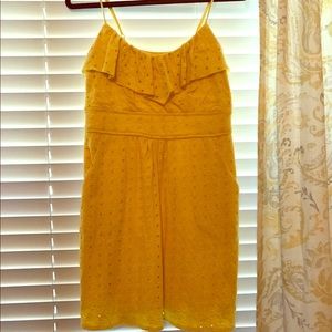 Lilly Pulitzer yellow summer dress, size S