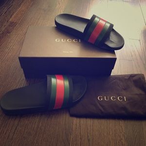 Men's Gucci 'Pursuit '72 Slide' Sandal