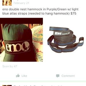 Eno and atlas straps