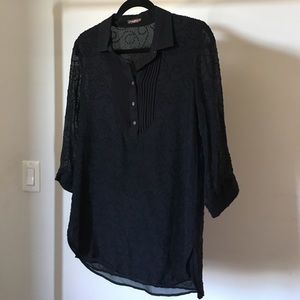 J.McLaughlin Pintuck Tunic Sz. S