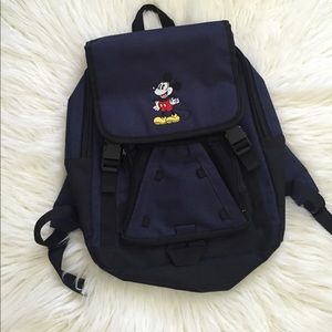Mickey Mouse canvas backpack
