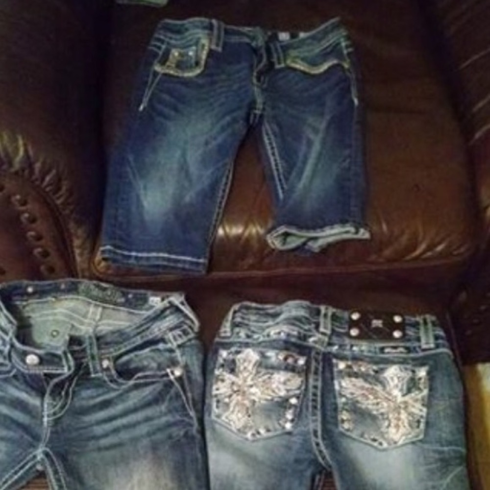 Girl Miss Me Jeans
