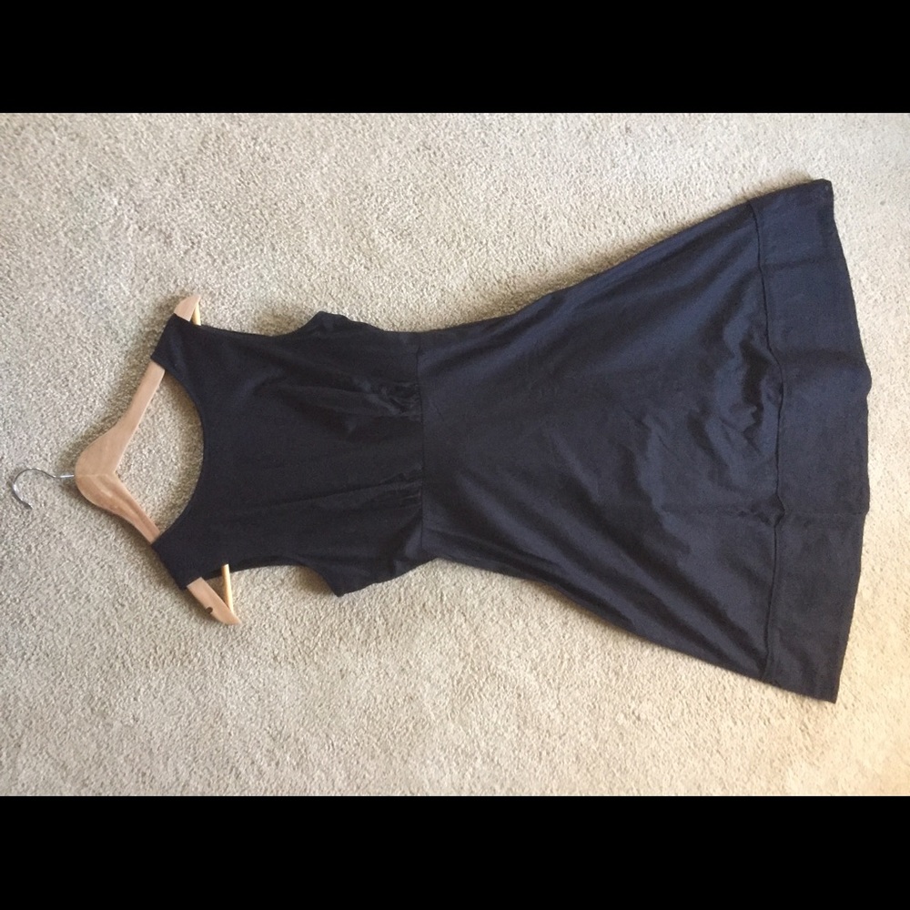 The Limited. Cute flirty black dress w/ large bow.