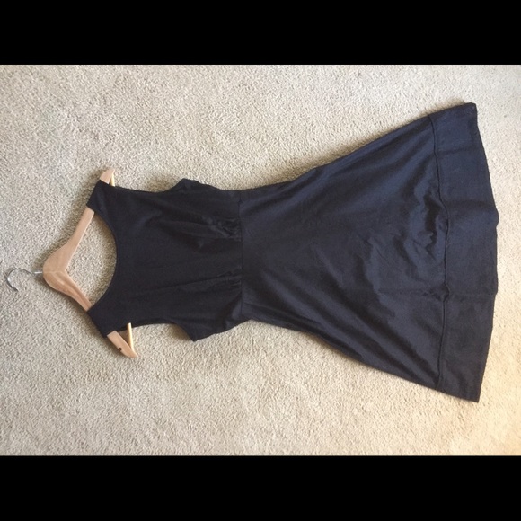 The Limited. Cute flirty black dress w/ large bow. - Picture 1 of 3