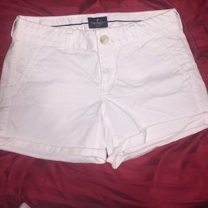 White American eagle shorts!