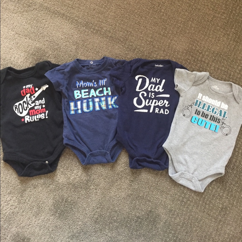 Baby boy onesies