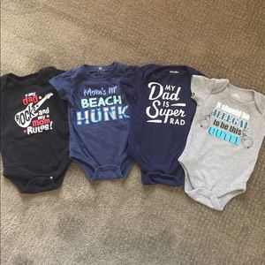 Baby boy onesies