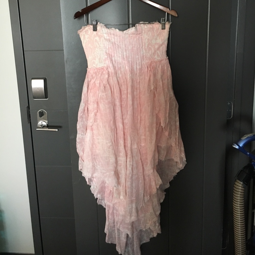Free People Strapless summer Dress