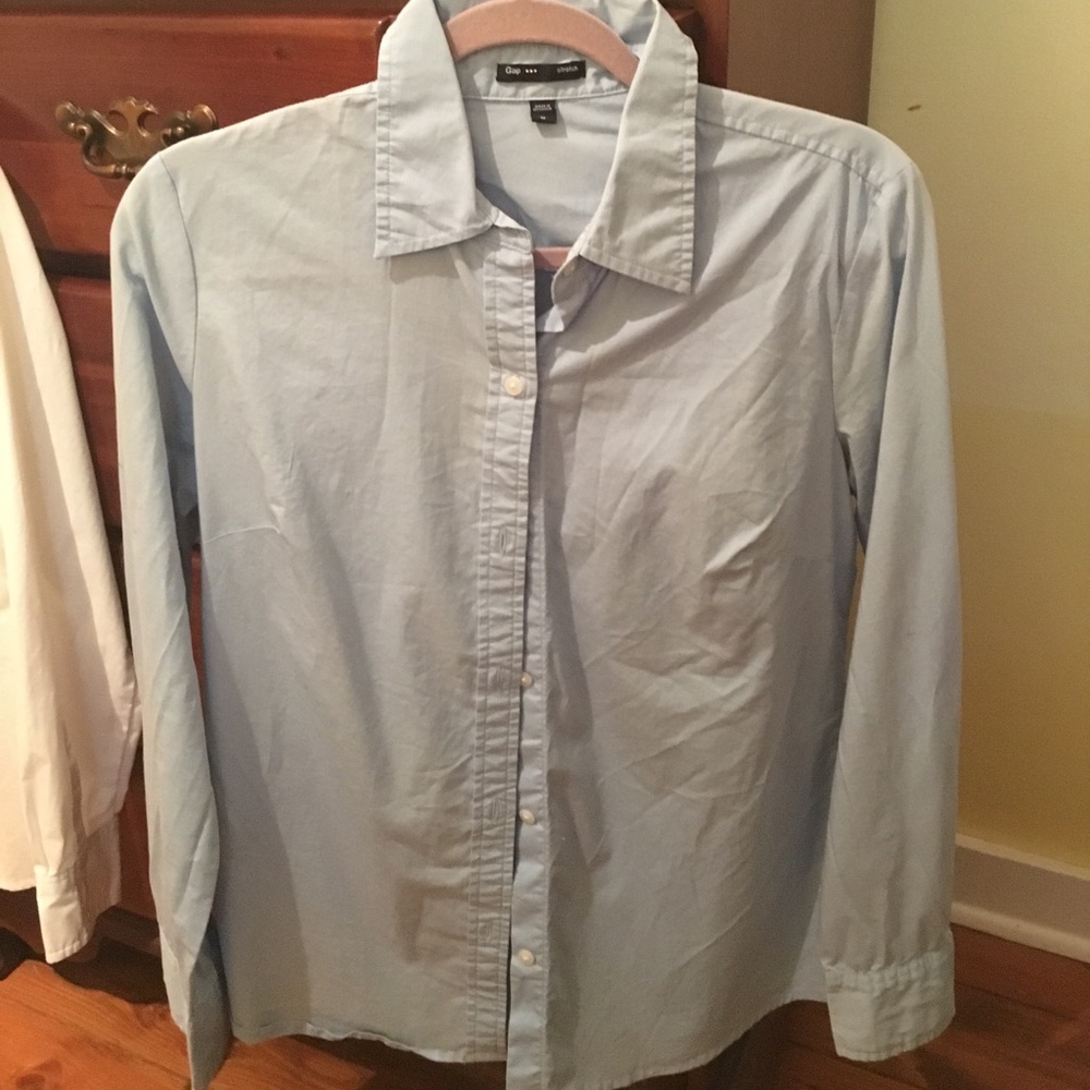 Gap stretch collared shirt