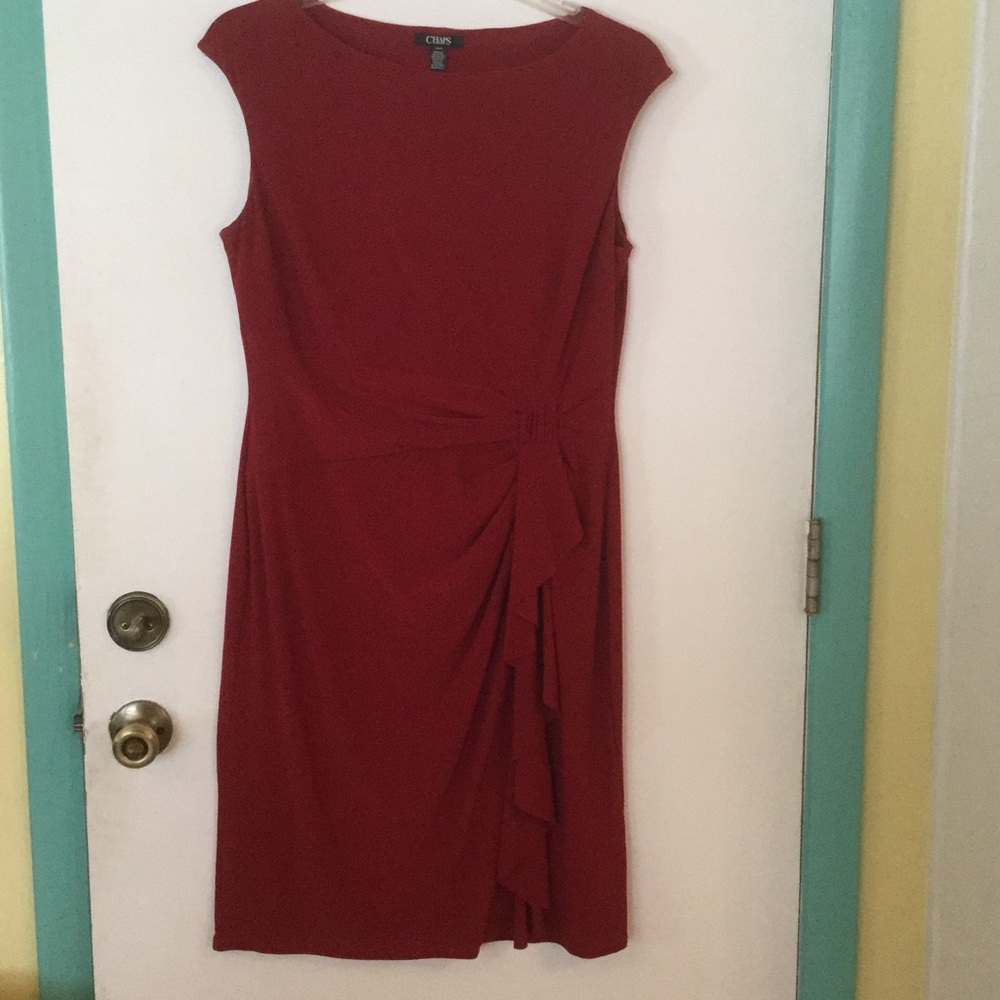 Red dress