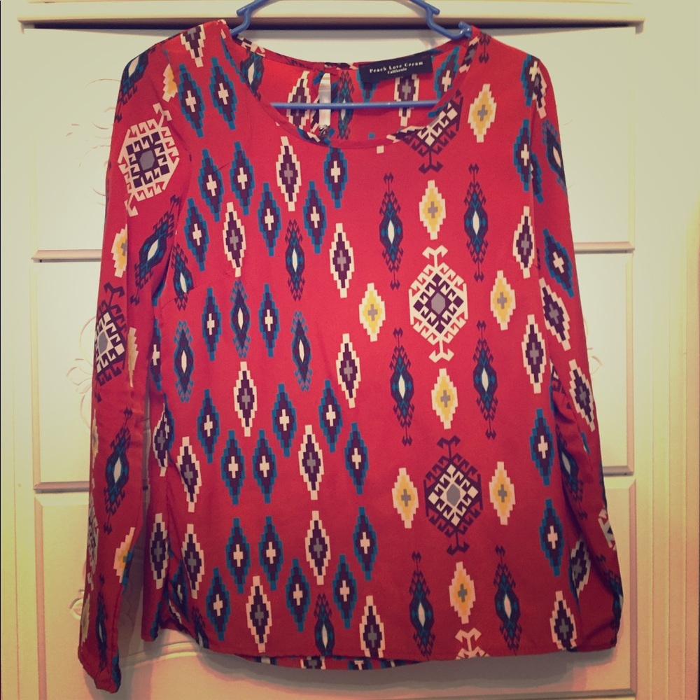 Boutique long sleeve shirt