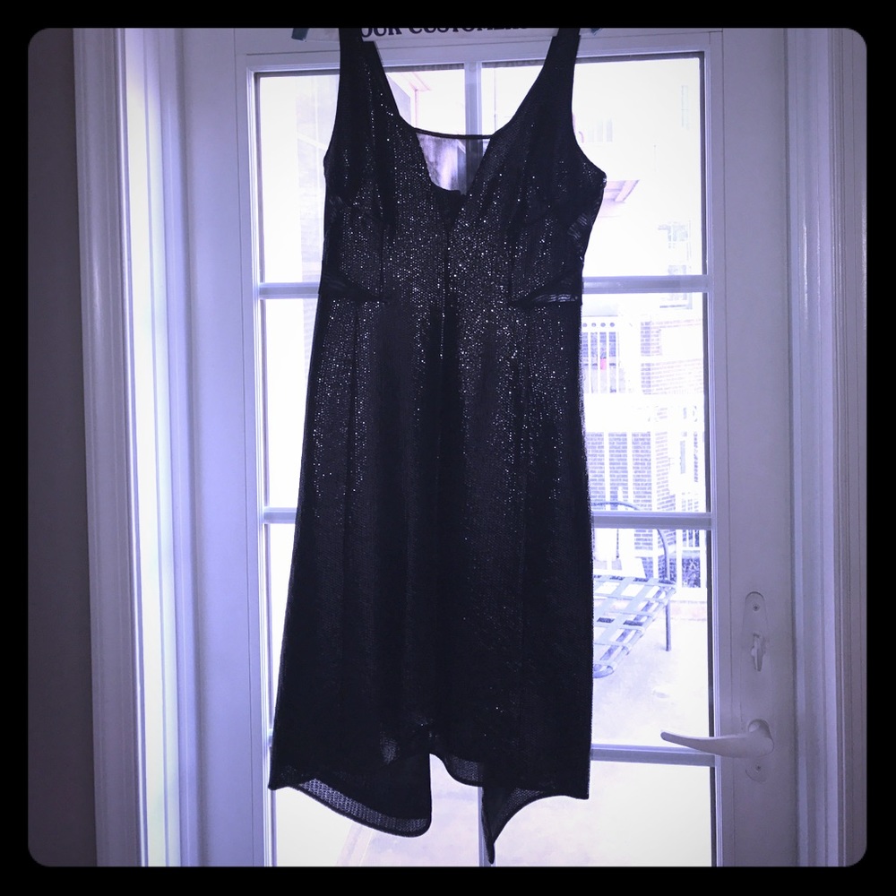 BCBG MazAzria Full Sequin Dress