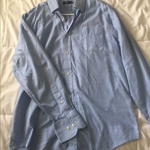 LINCS light blue men's dress shirt size L