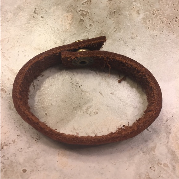 Handmade Leather Bracelet Unisex - Picture 2 of 3