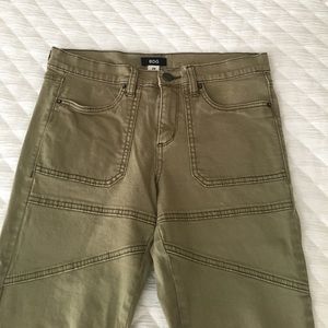 BDG Jefferson Olive jeans with Zippers