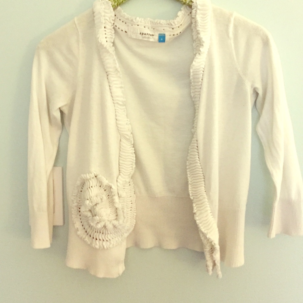 Pretty anthropologie mini cardigan