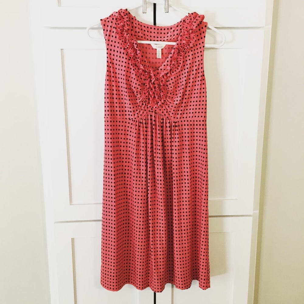 Salmon Sleeveless Soma Dress