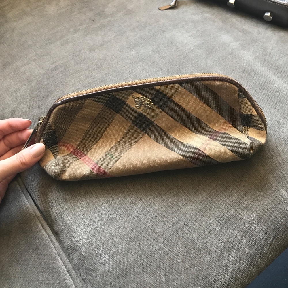Burberry Check Cosmetic Case