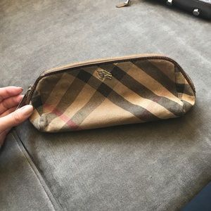Burberry Check Cosmetic Case