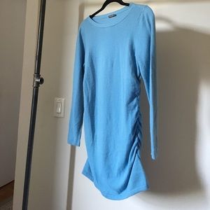 J.McLaughlin Cashmere Rouched Tunic Sweater