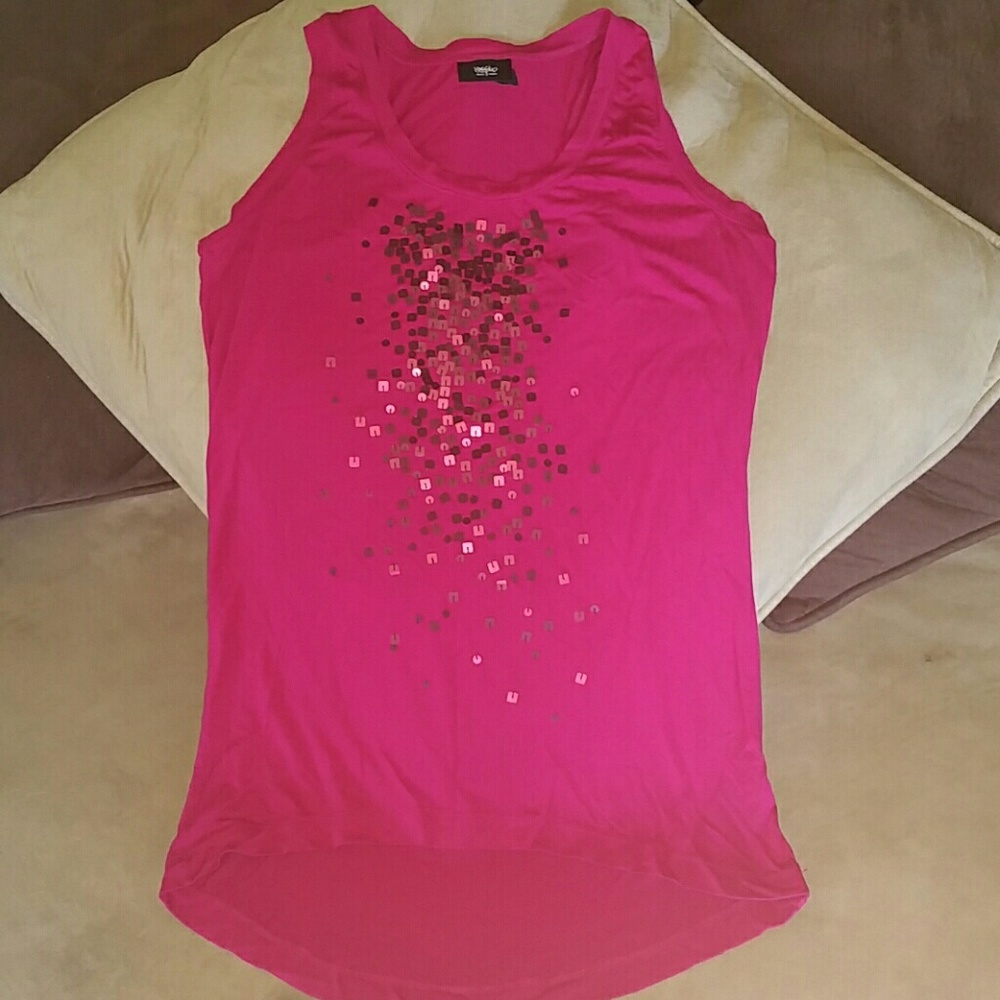 Hot pink mossimo tank