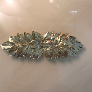 Nice brass leaf buckle