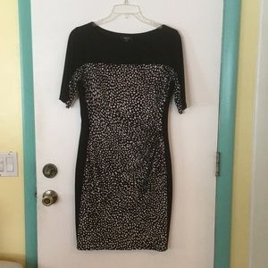 Black and white dress