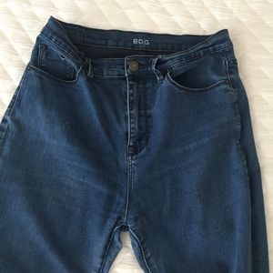 BDG High Rise Twig Long Length Jeans Indigo Blue