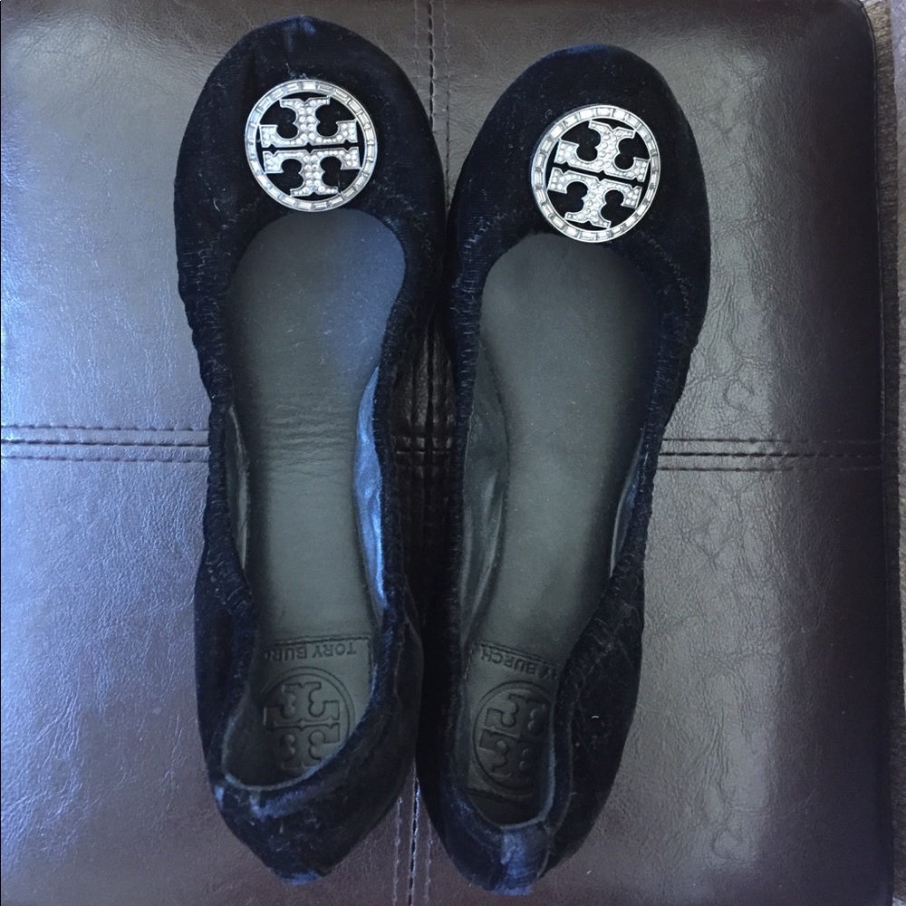 Tory Burch velvet flats