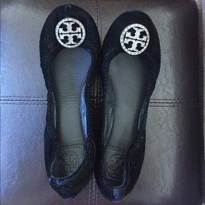 Tory Burch velvet flats