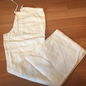 Wide Leg linen pant