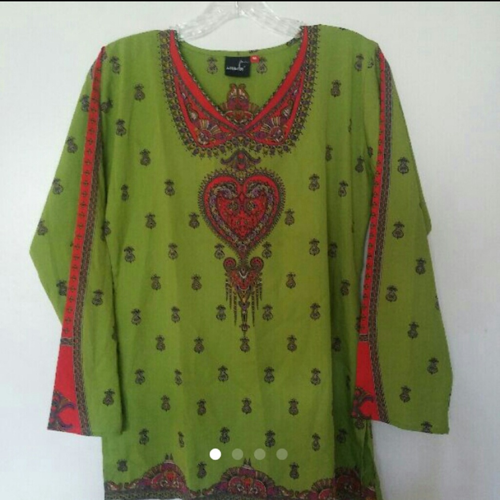 🌸 Boho Indian Flowy Bollywood Top Medium