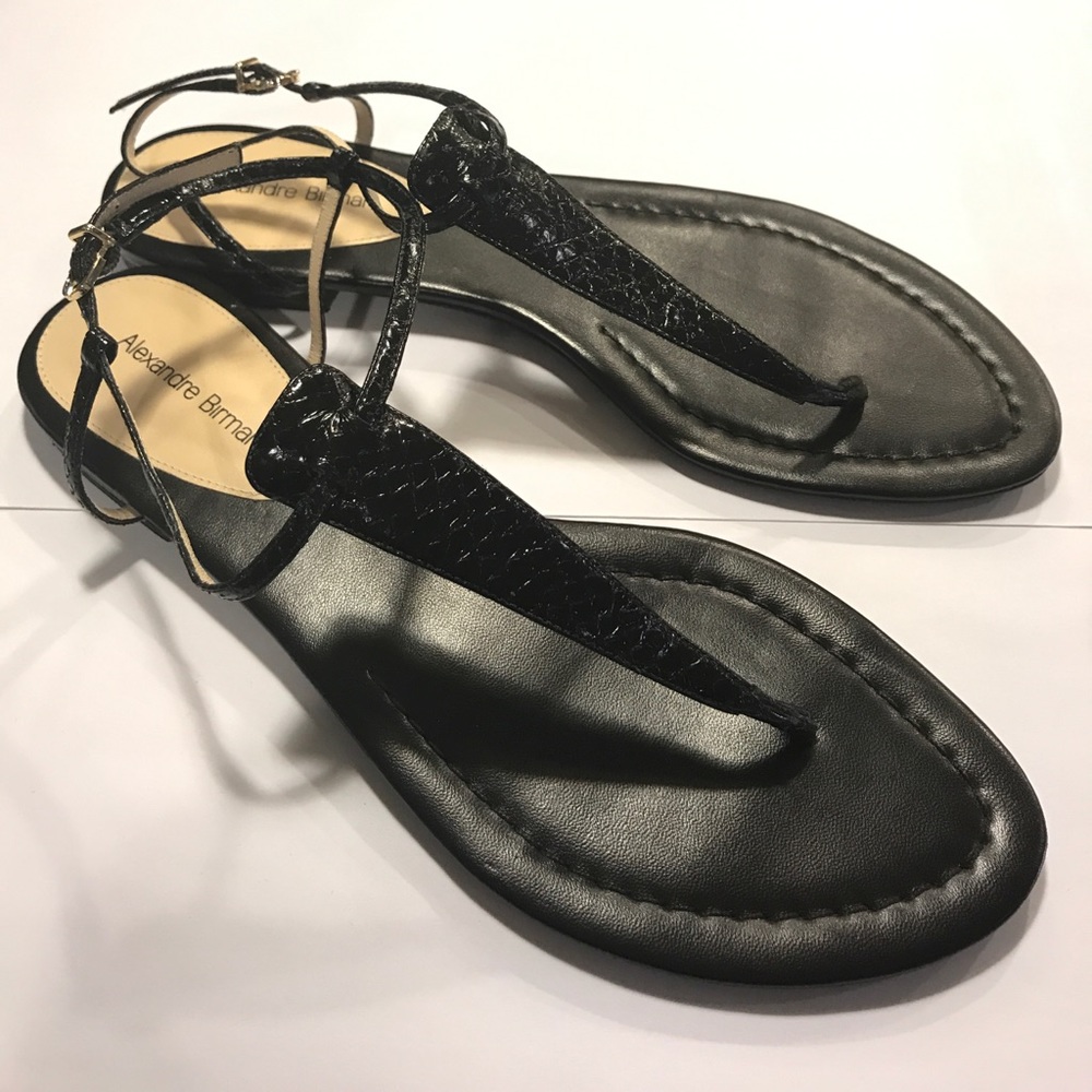 Brand New- Alexandre Birman Flat Sandals