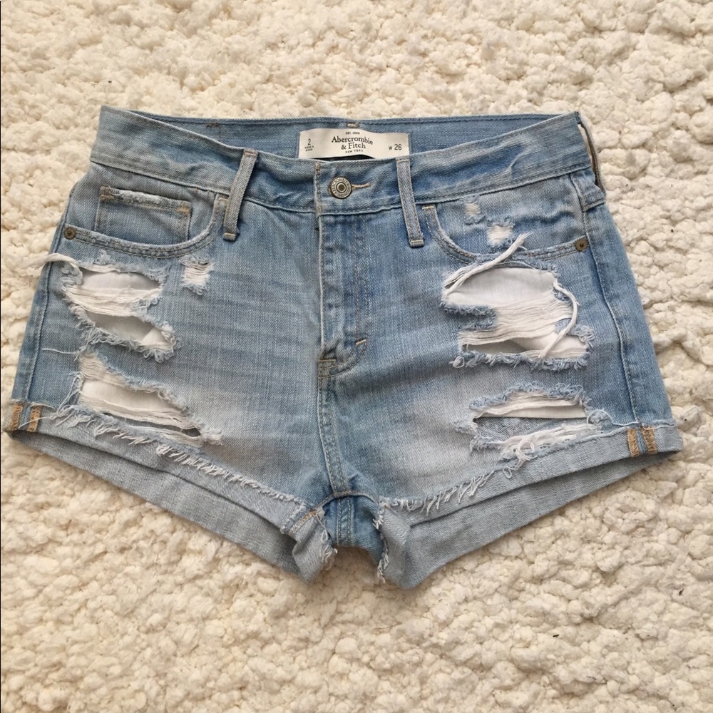 High waisted shorts