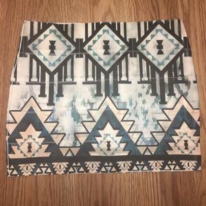 Tribal bandage skirt