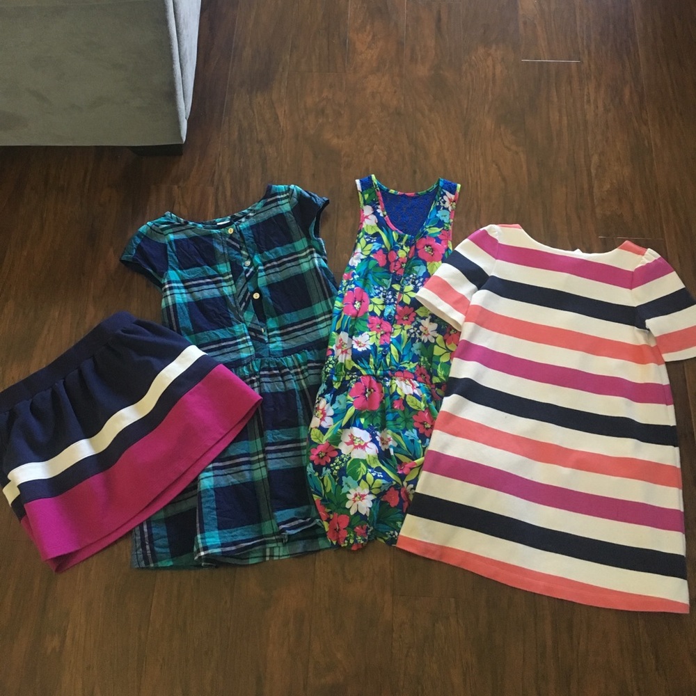 Gymboree Dress (2) Romper and Skirt Size 7