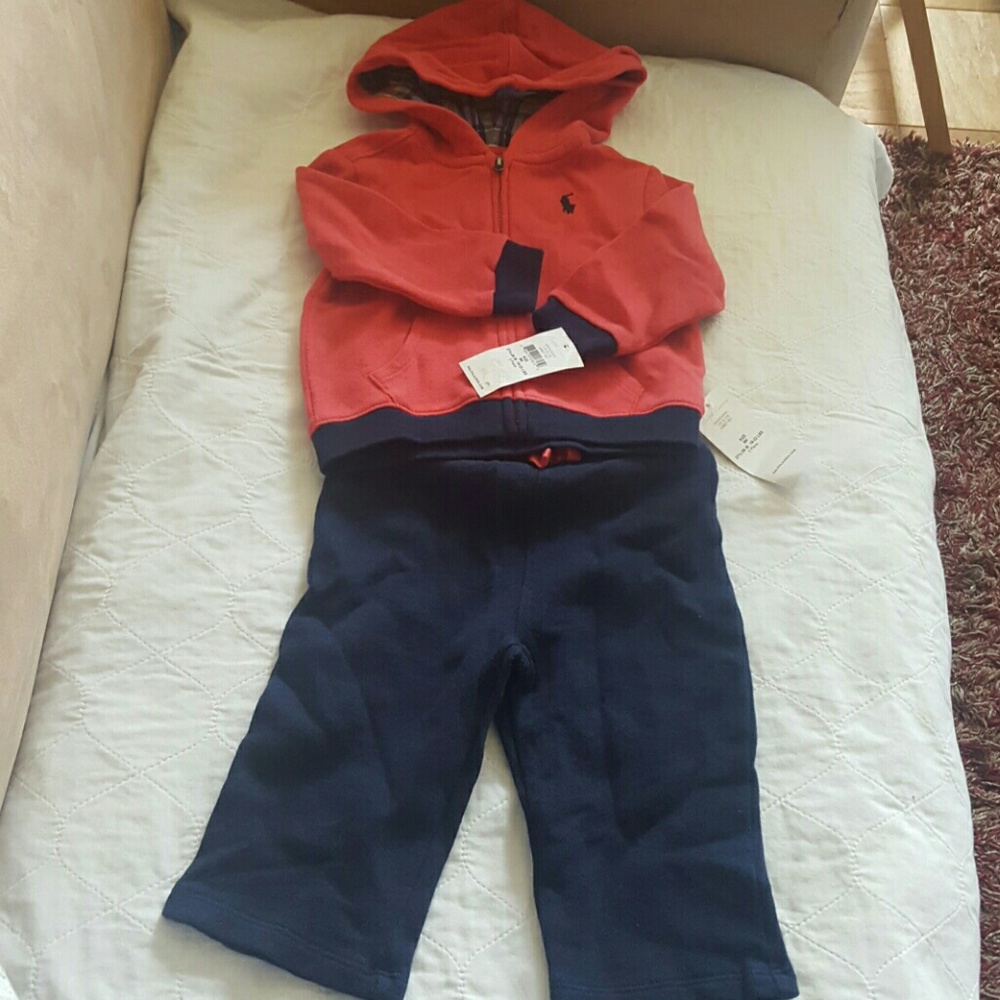 NWT Ralph Lauren Sweatsuit