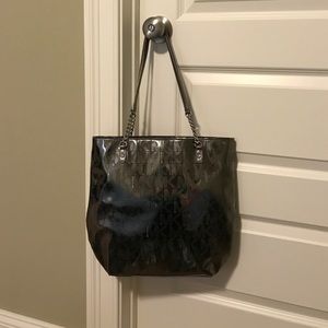 Michael Kors Silver Metallic Tote