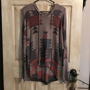 Boutique light weight hoodie