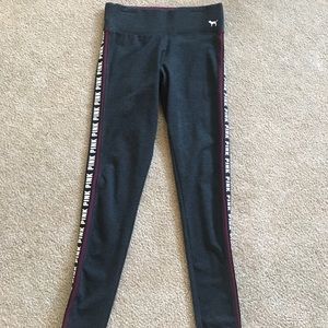Black Victoria Secret Pink leggings