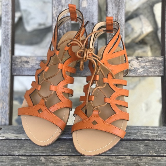 FLASH SALE Boho Chic Strappy Lace Tie Flat Sandals - Picture 3 of 8