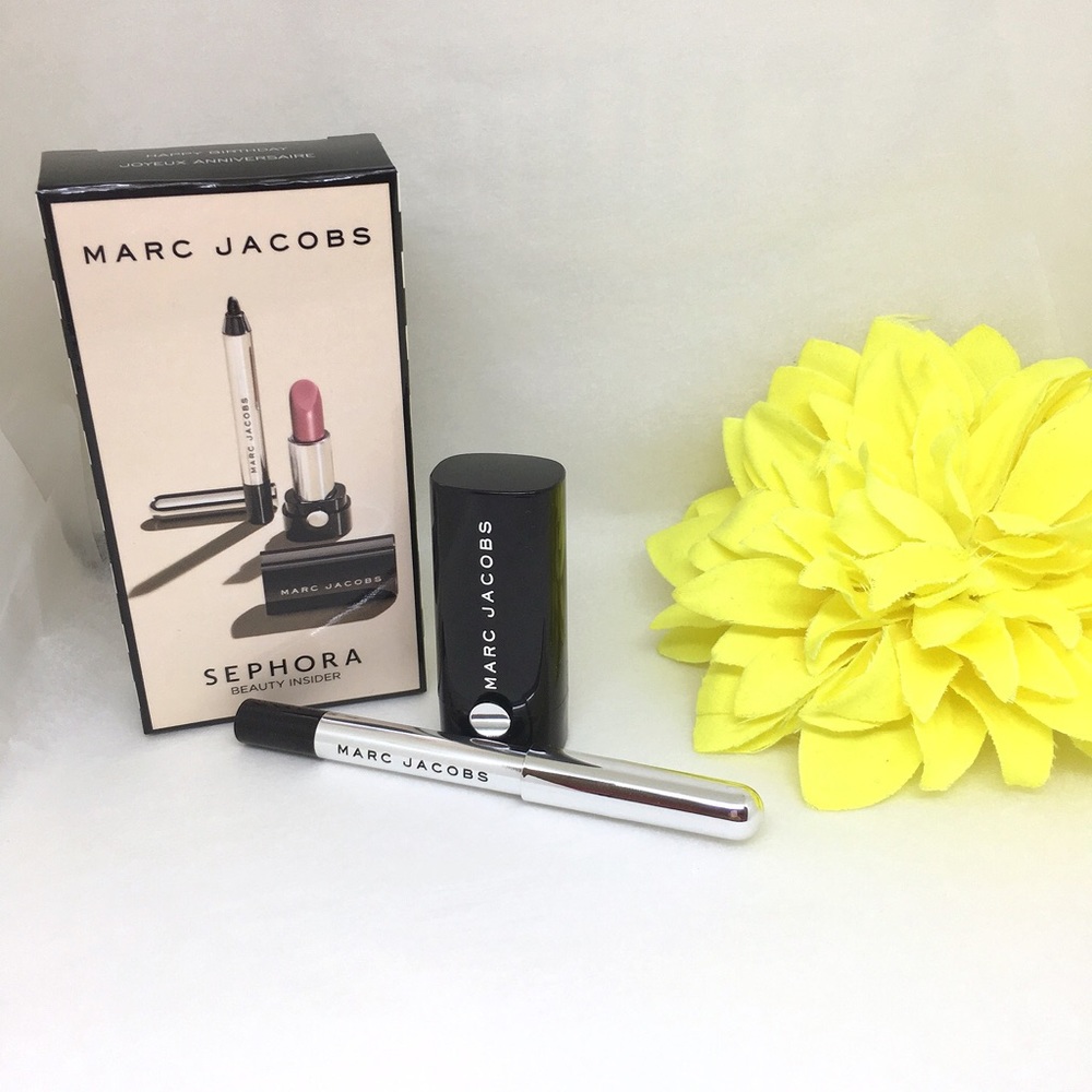 MARC Jacobs Lipstick and Eyeliner Duo Sample Set