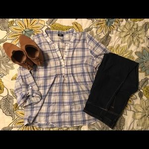 H&M Plaid Top