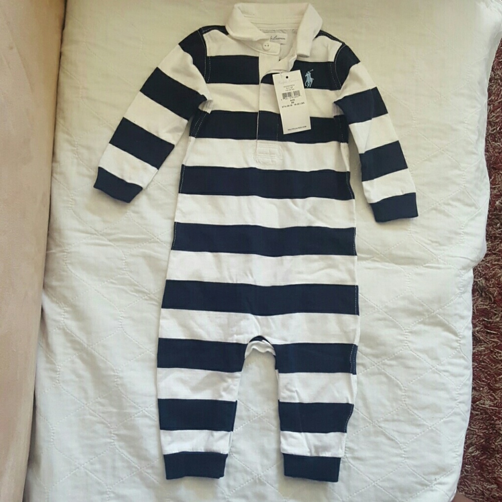 NWT Ralph Lauren one piece polo