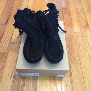 J.Crew Lace Up Moccasins